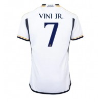 Pánský Fotbalový dres Real Madrid Vinicius Junior #7 2023-24 Domácí Krátký Rukáv